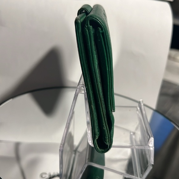 AUTHENTIC CHANEL CAVAIR COMPACT BIFOLD WALLET BUNDLE - Picture 11 of 16